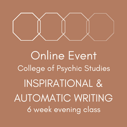 Inspirational & Automatic Writing - evening course